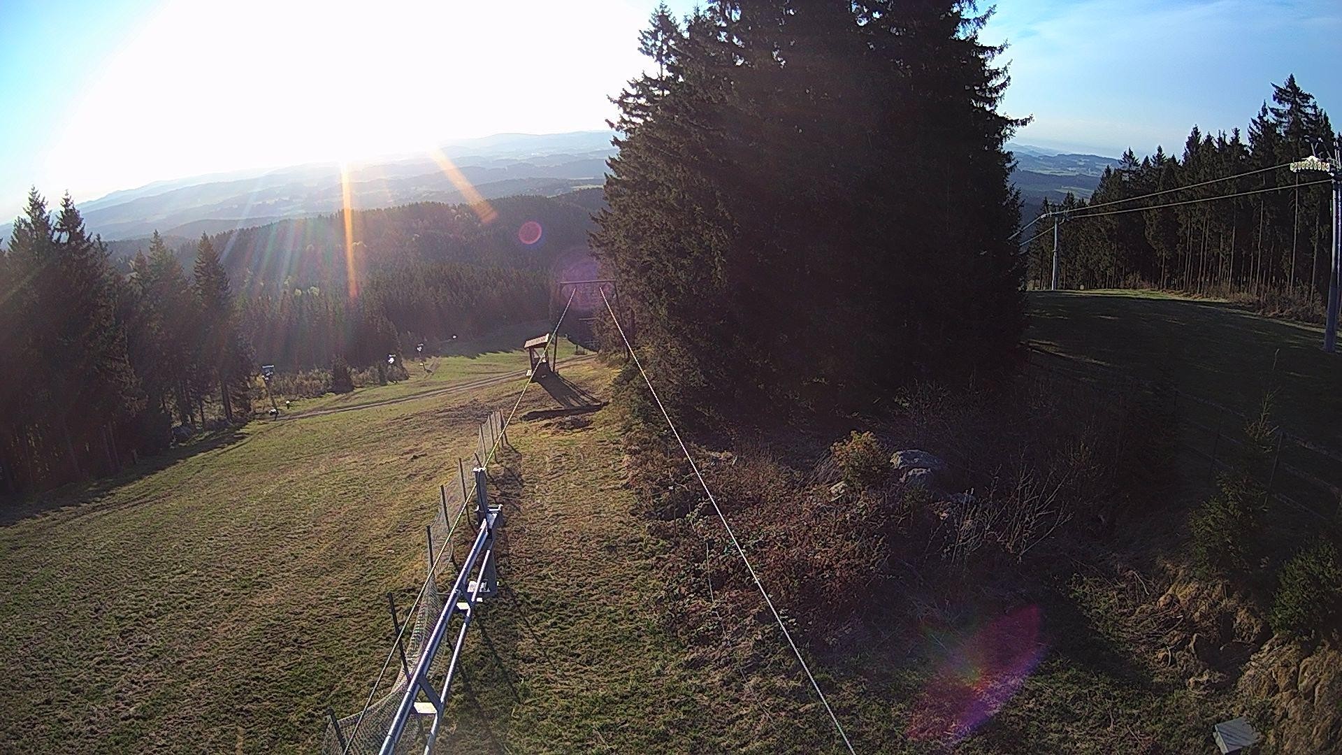 Archived image Webcam Sternsteinlifte, Mühlviertel