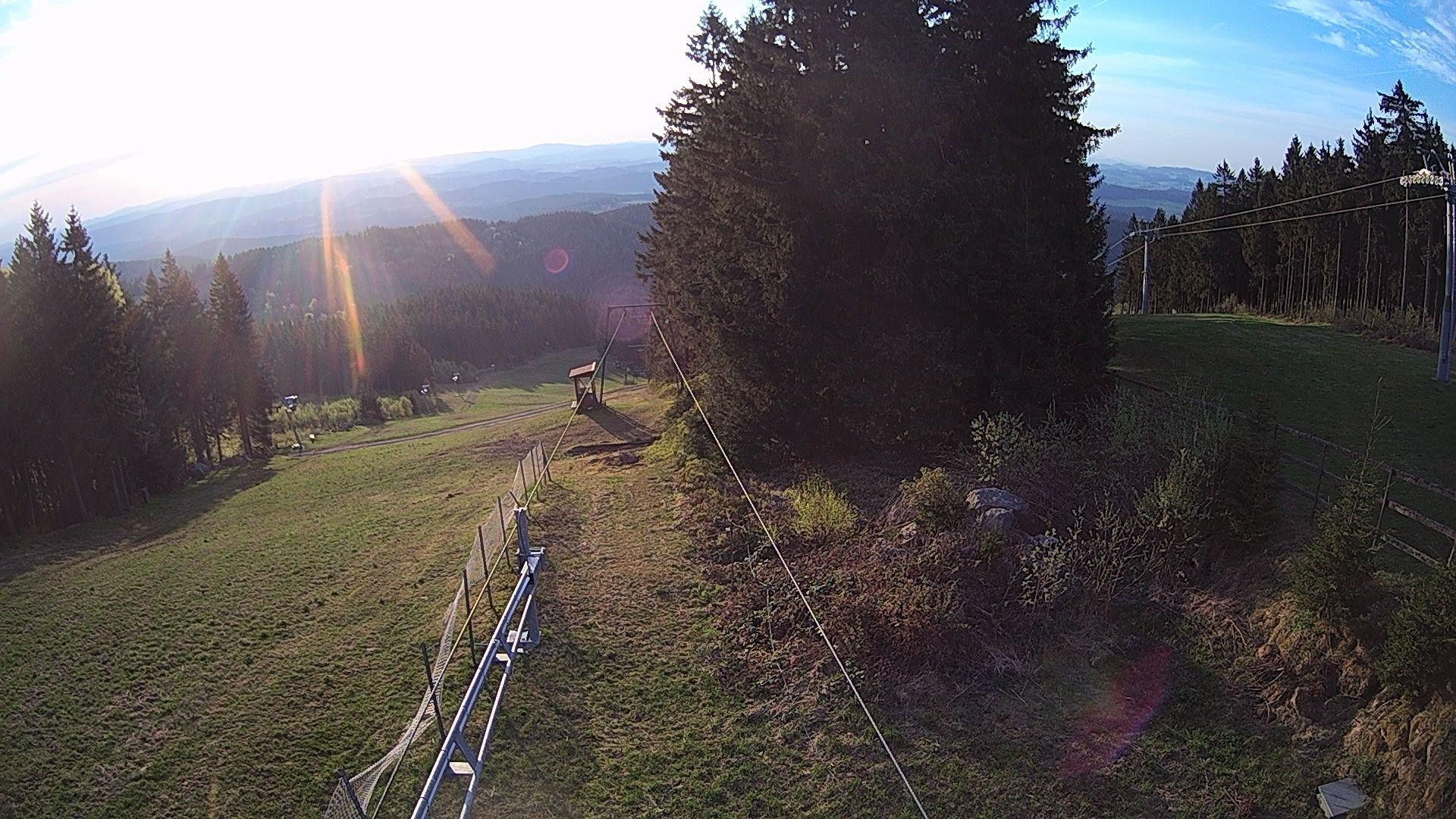Archiv Foto Webcam Bergstation Sternsteinlifte im Mühlviertel