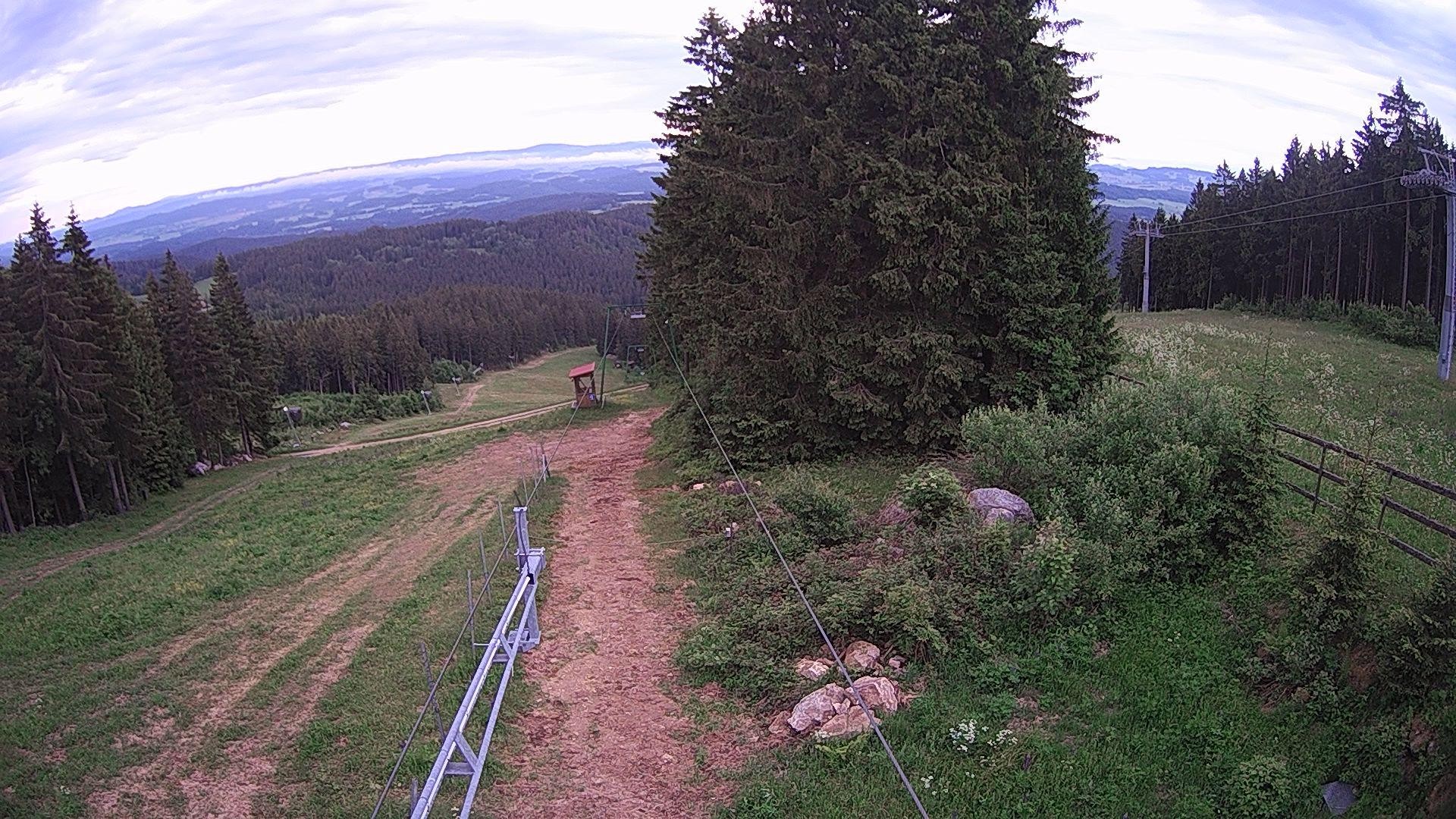 Archiv Foto Webcam Bergstation Sternsteinlifte im Mühlviertel