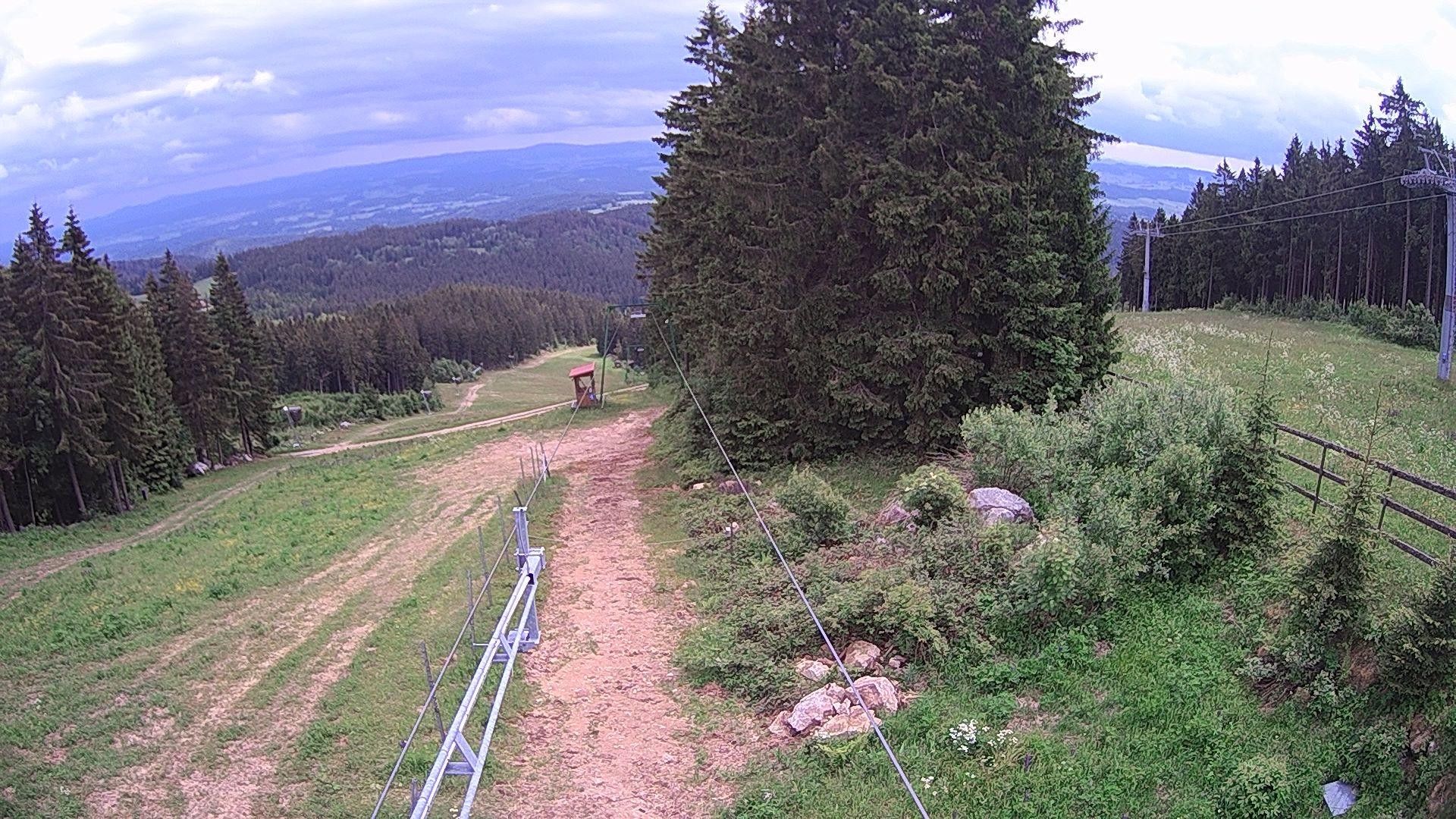 Archiv Foto Webcam Bergstation Sternsteinlifte im Mühlviertel