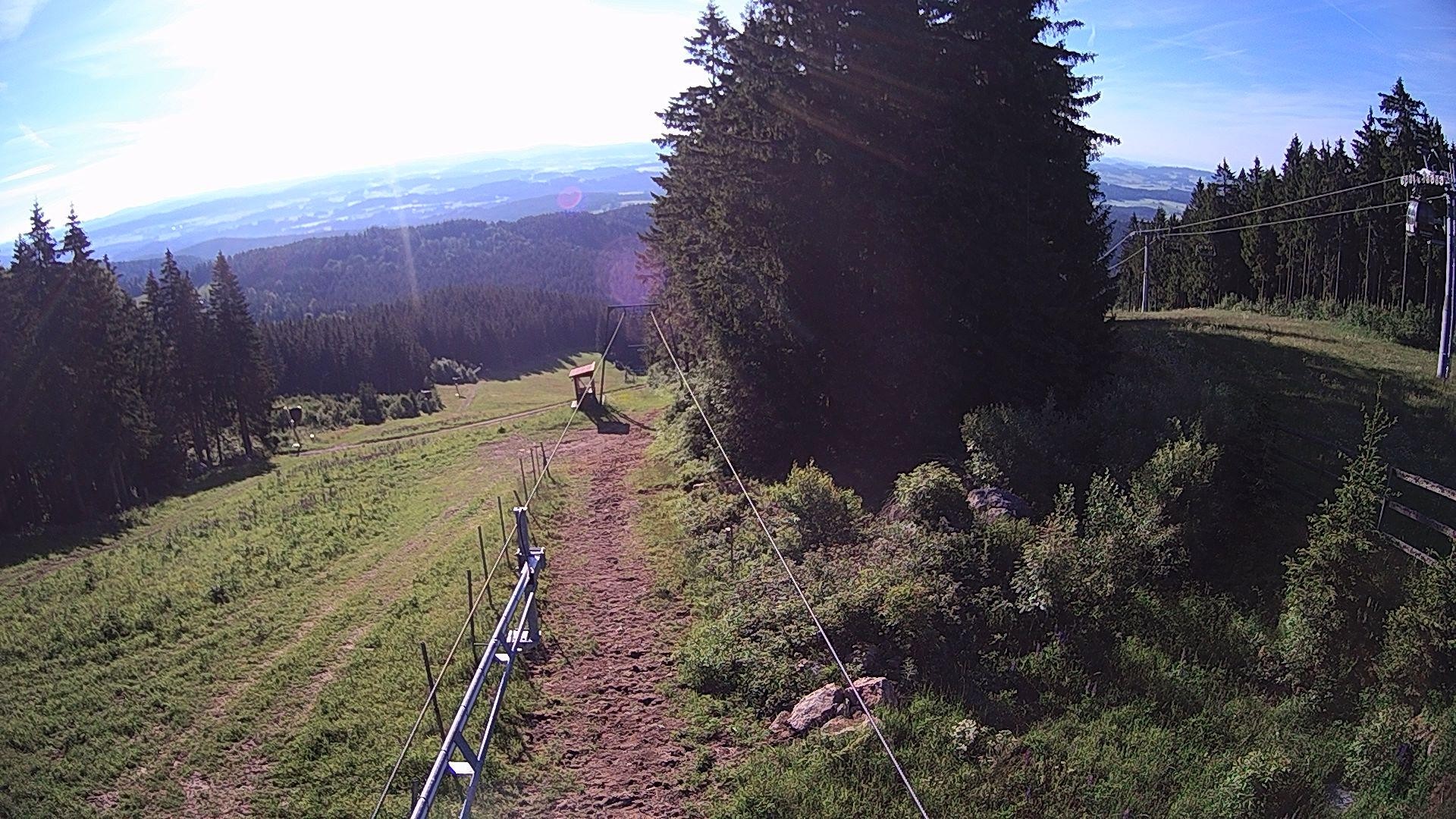 Archiv Foto Webcam Bergstation Sternsteinlifte im Mühlviertel