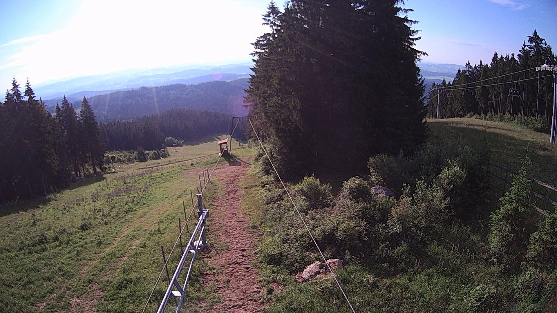 Archiv Foto Webcam Bergstation Sternsteinlifte im Mühlviertel