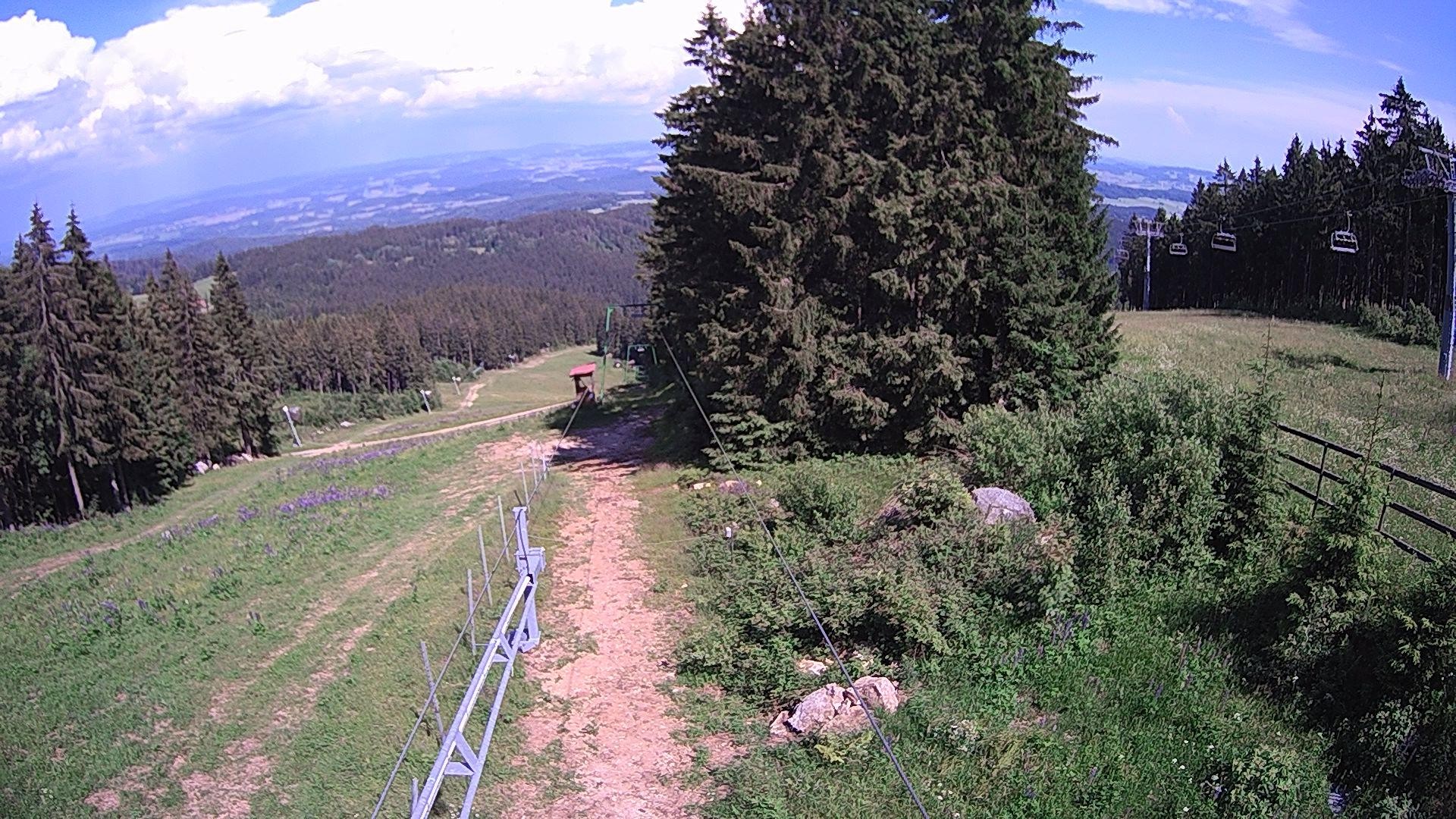 Archiv Foto Webcam Bergstation Sternsteinlifte im Mühlviertel