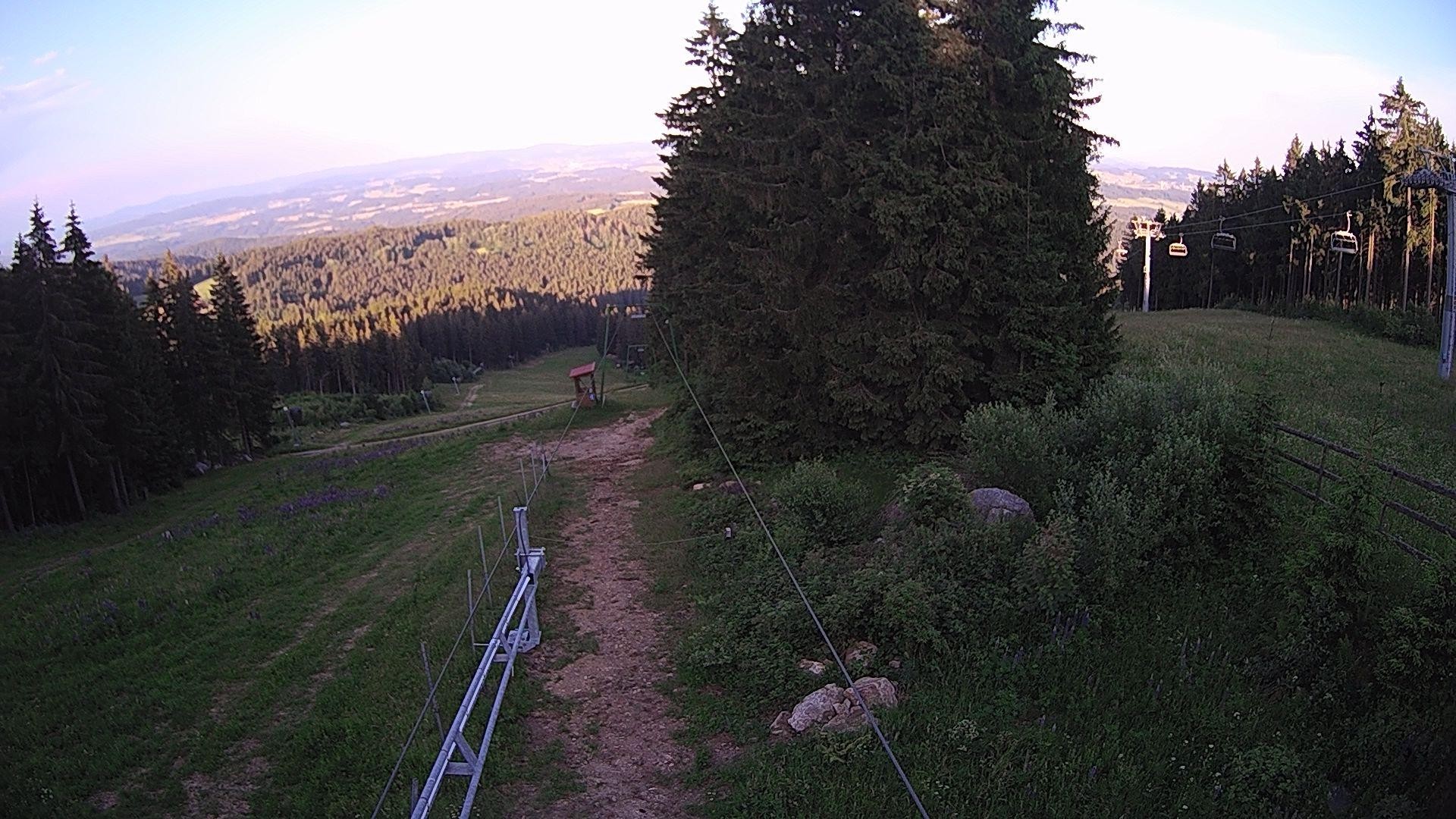 Archiv Foto Webcam Bergstation Sternsteinlifte im Mühlviertel