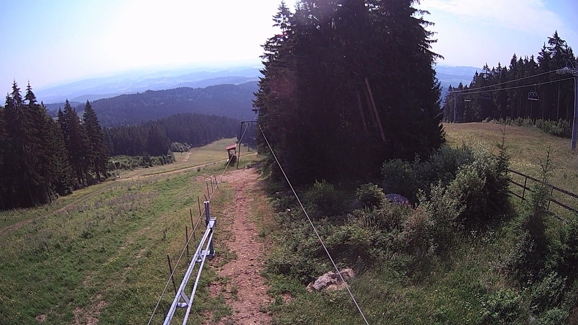 Archiv Foto Webcam Bergstation Sternsteinlifte im Mühlviertel