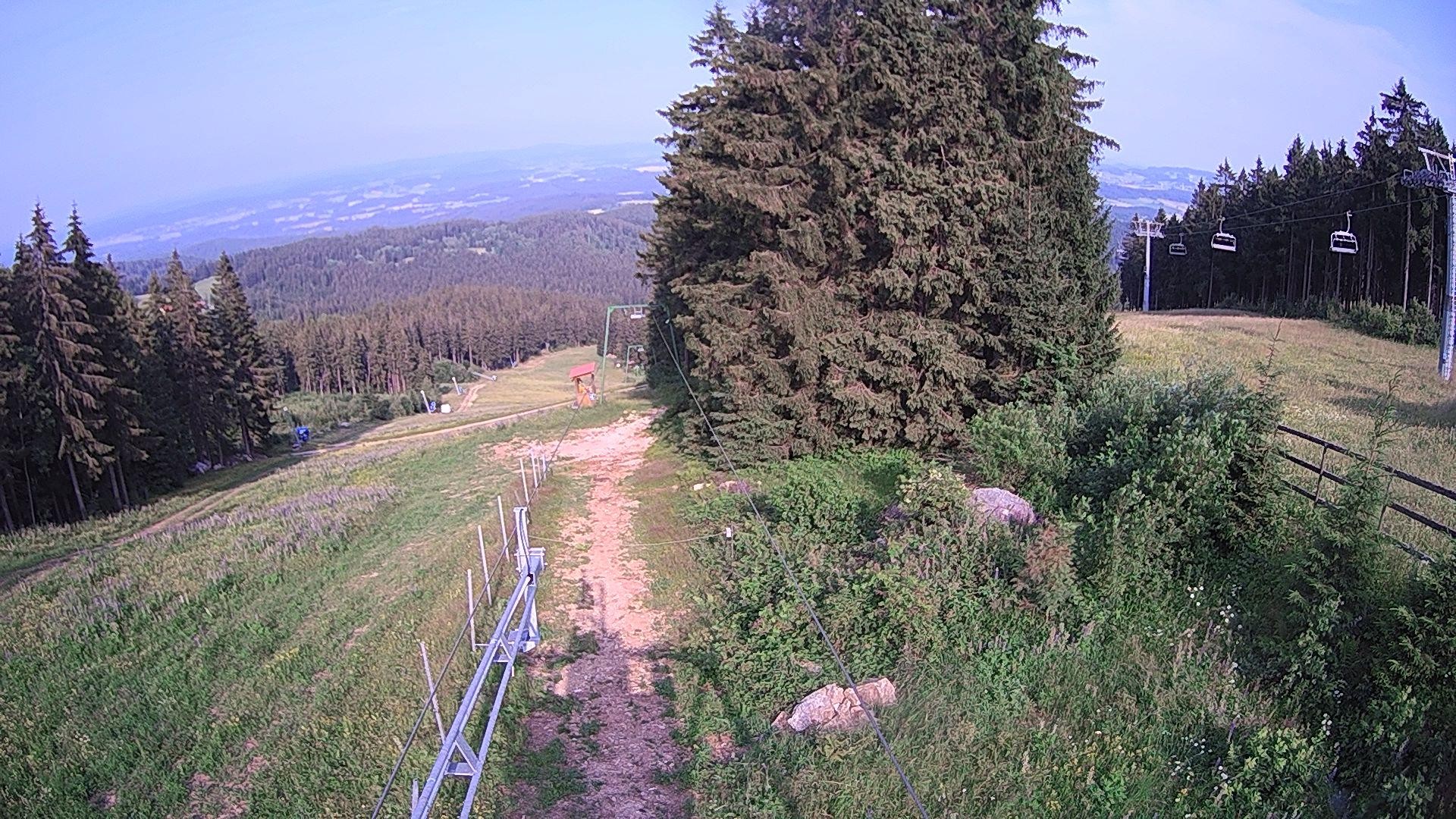 Archiv Foto Webcam Bergstation Sternsteinlifte im Mühlviertel