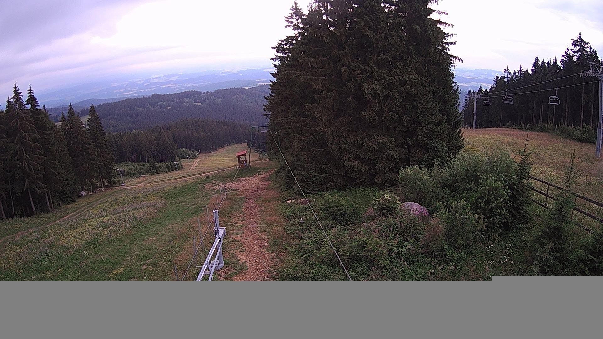 Archiv Foto Webcam Bergstation Sternsteinlifte im Mühlviertel