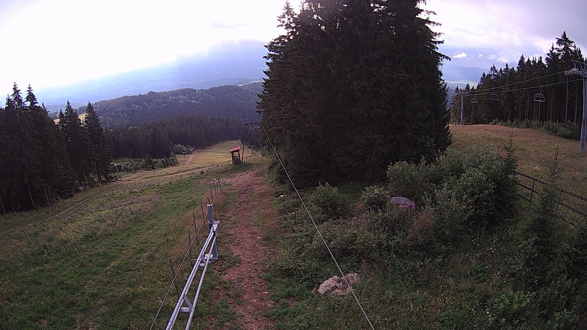 Archiv Foto Webcam Bergstation Sternsteinlifte im Mühlviertel