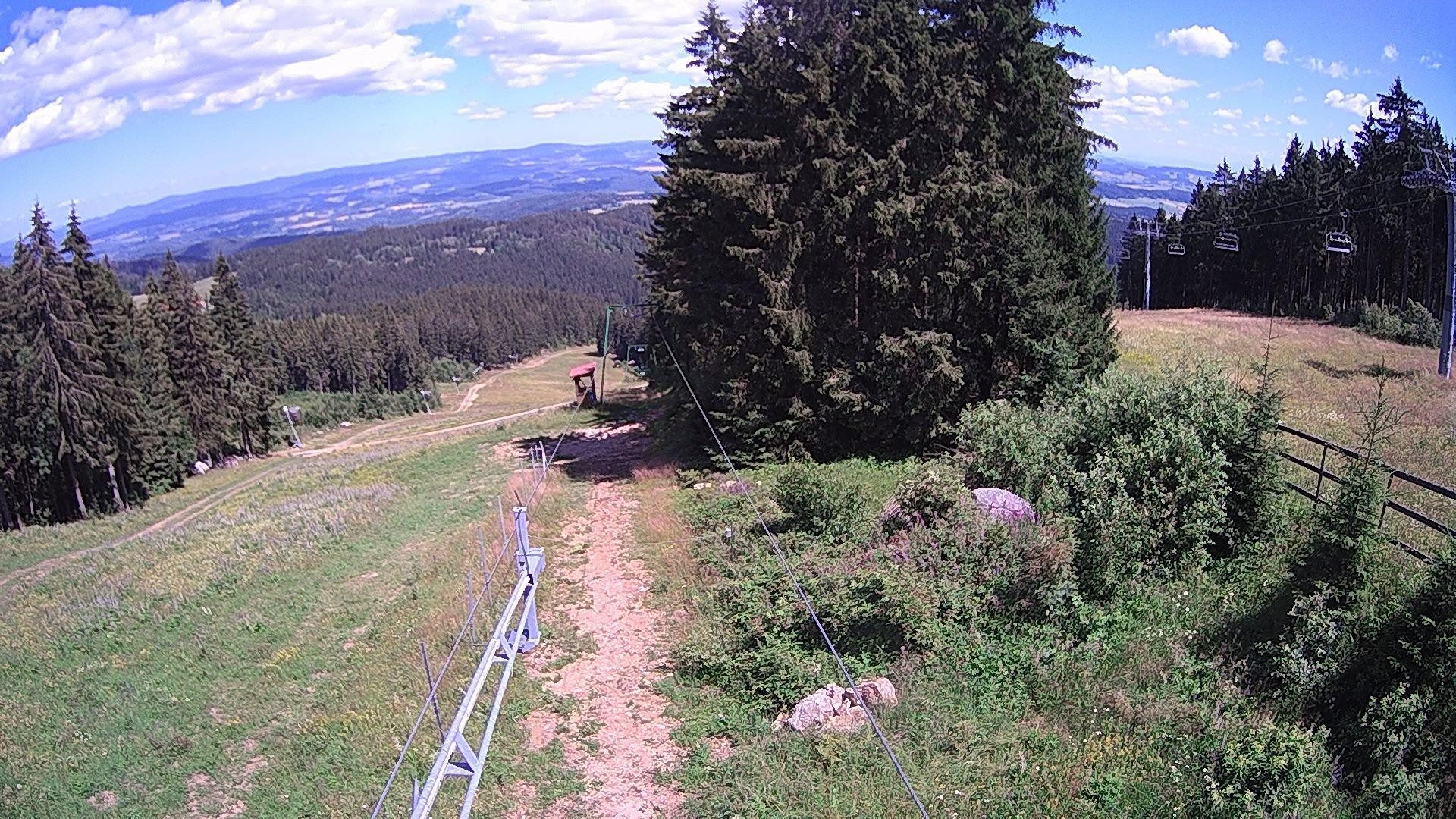 Archiv Foto Webcam Bergstation Sternsteinlifte im Mühlviertel