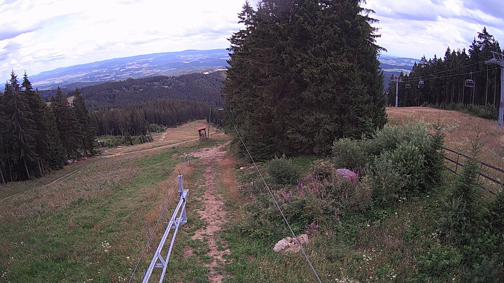 Archiv Foto Webcam Bergstation Sternsteinlifte im Mühlviertel