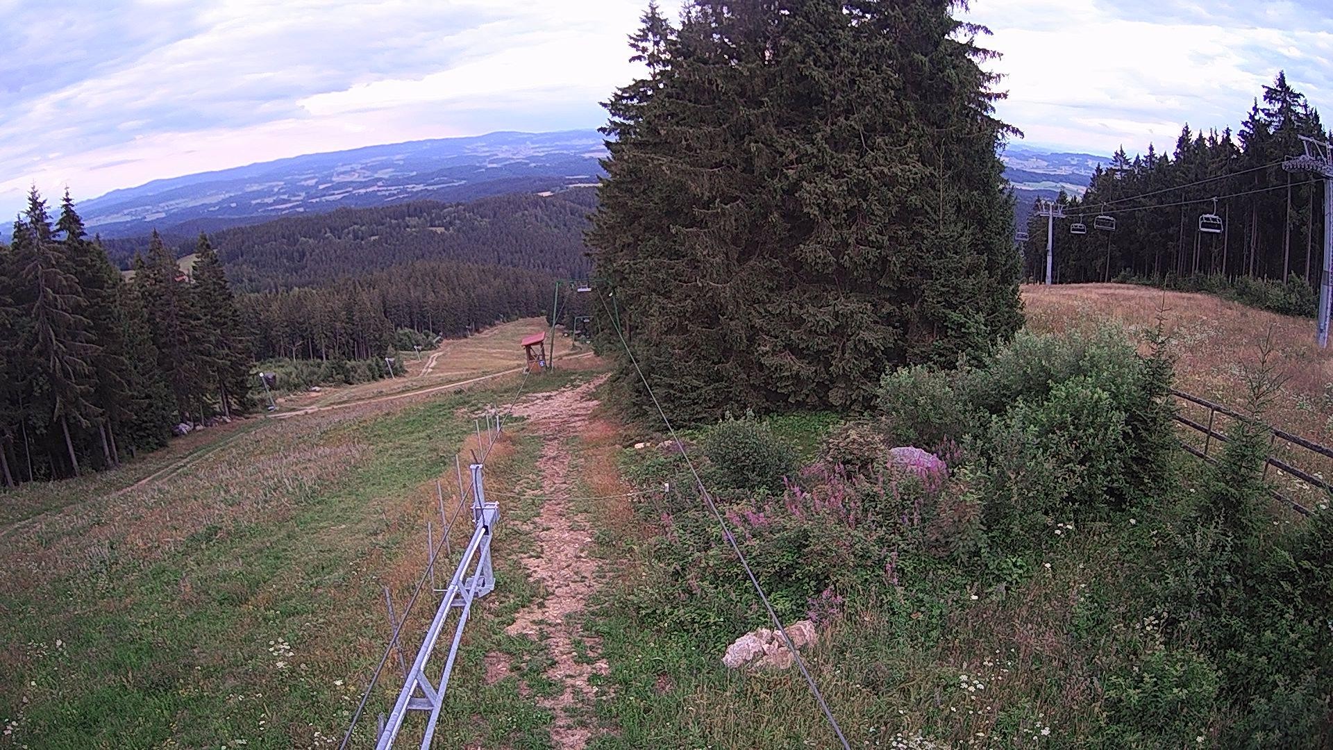 Archiv Foto Webcam Bergstation Sternsteinlifte im Mühlviertel