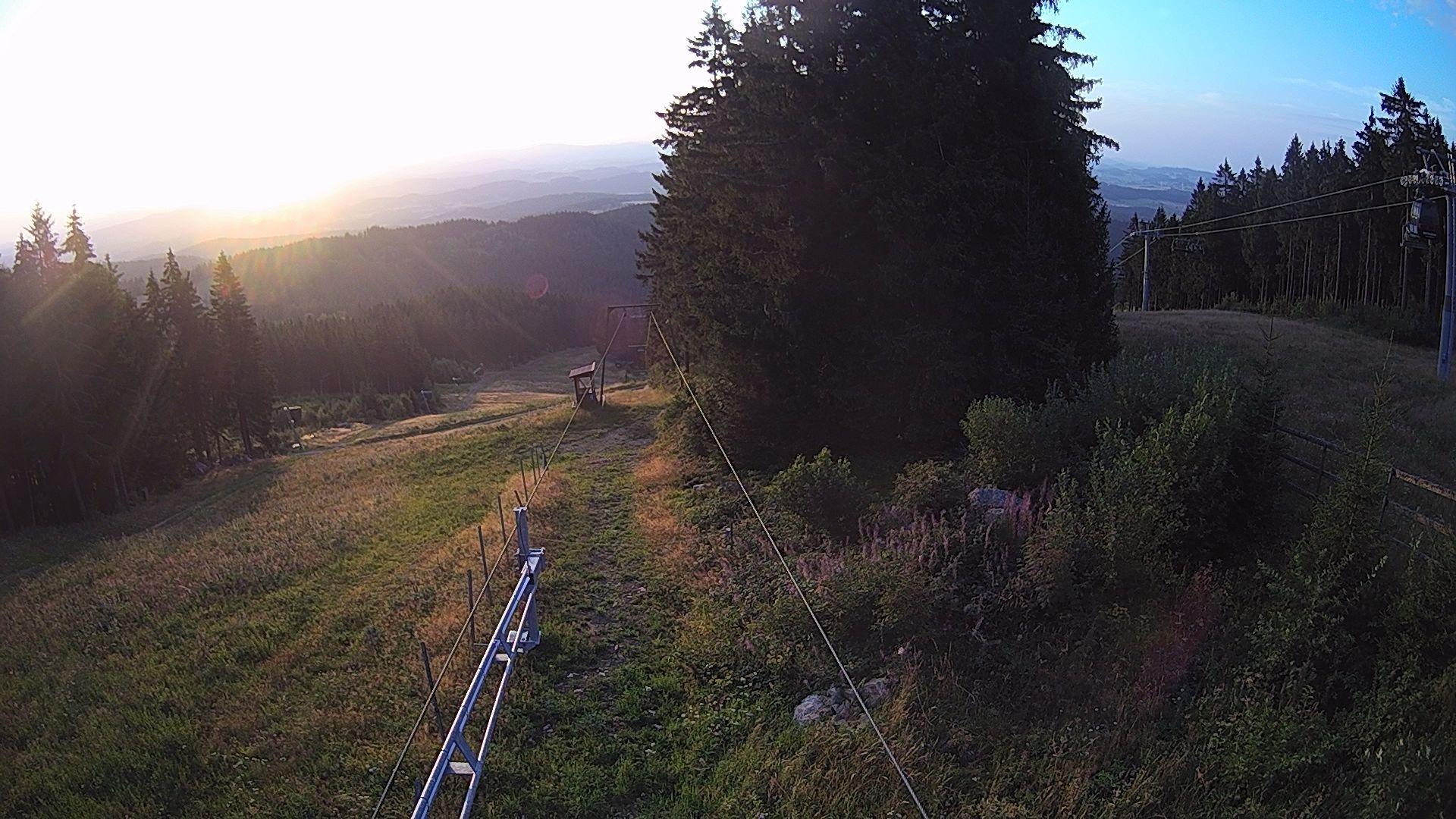 Archiv Foto Webcam Bergstation Sternsteinlifte im Mühlviertel