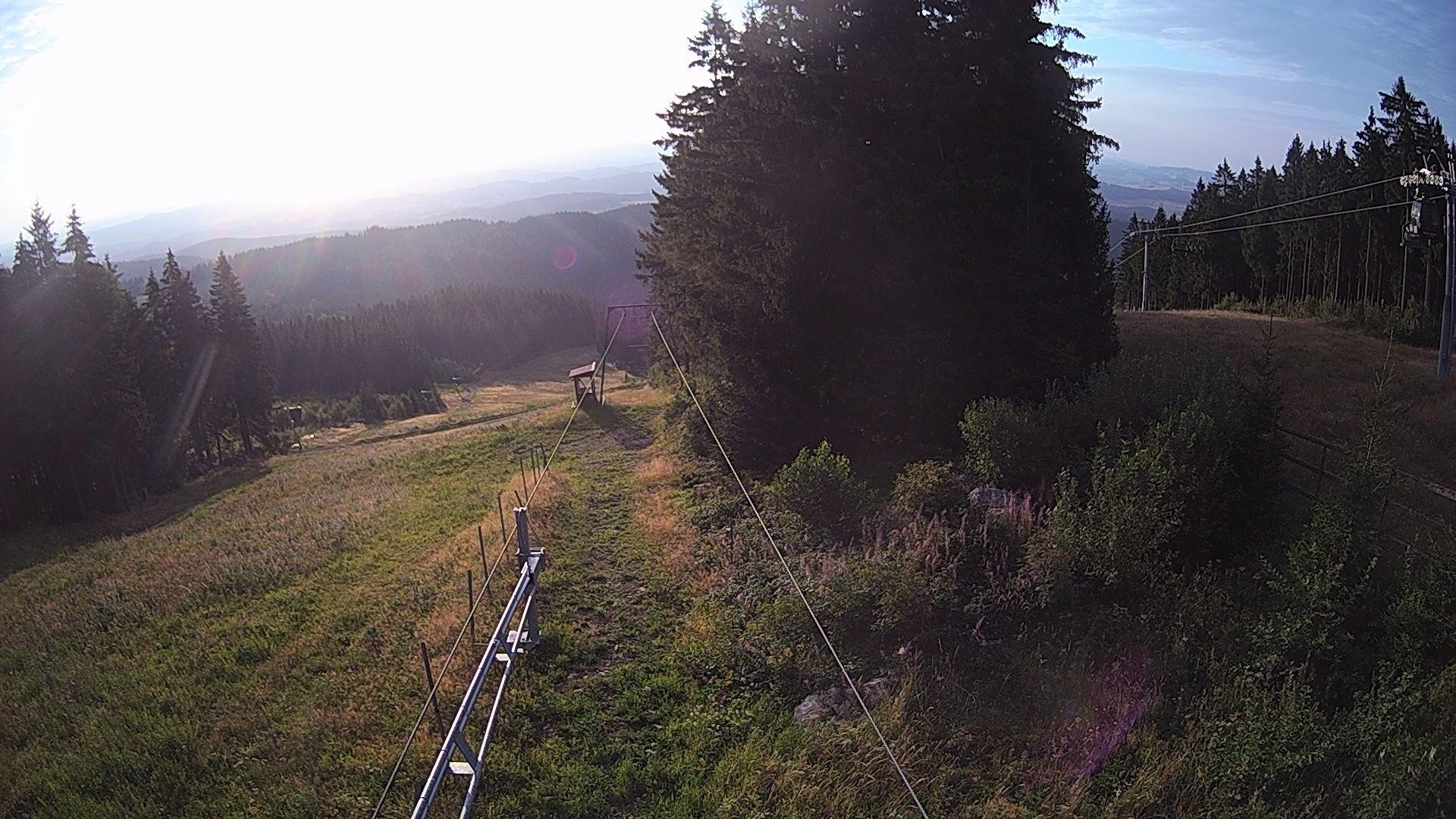 Archiv Foto Webcam Bergstation Sternsteinlifte im Mühlviertel