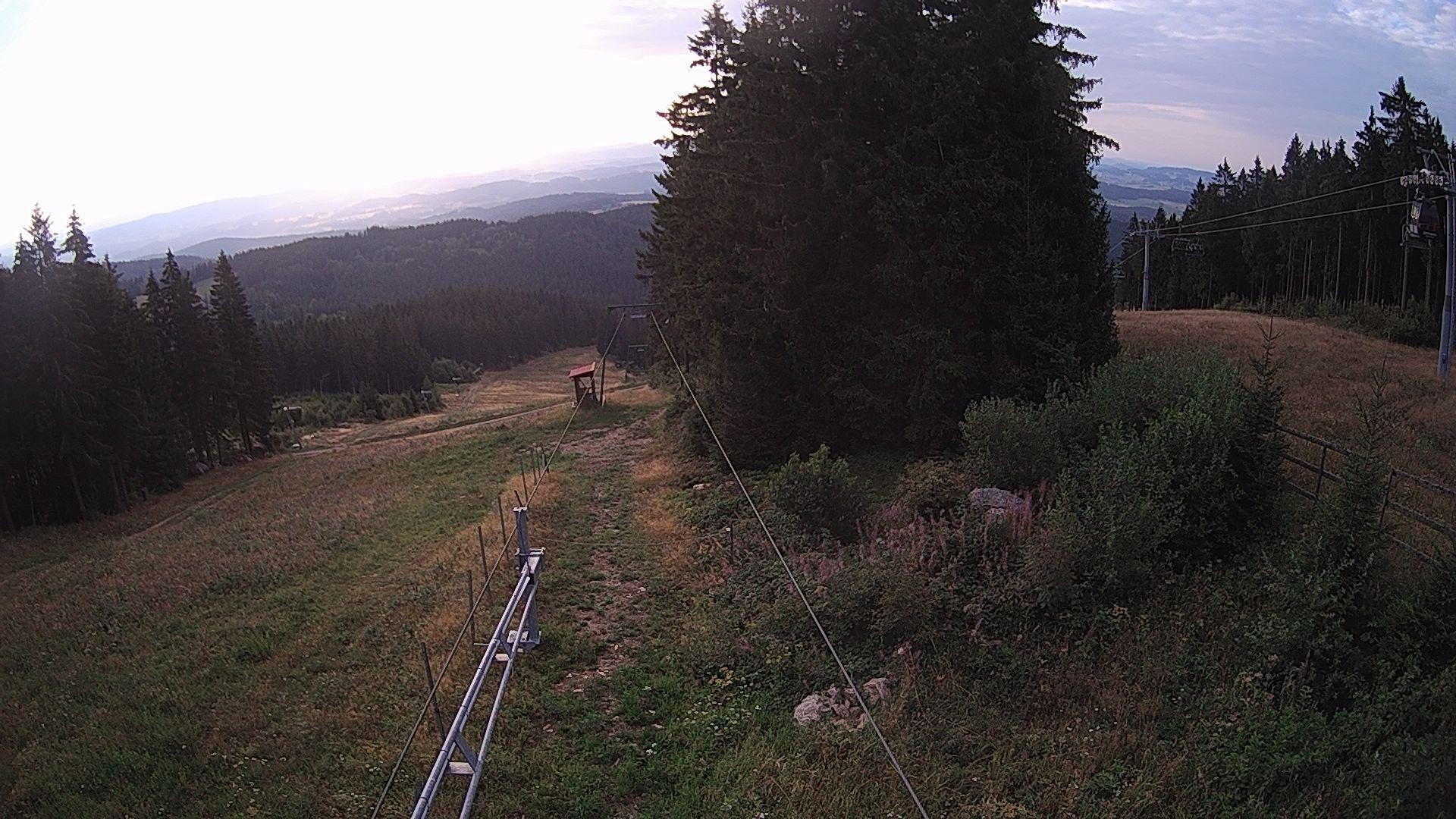 Archiv Foto Webcam Bergstation Sternsteinlifte im Mühlviertel