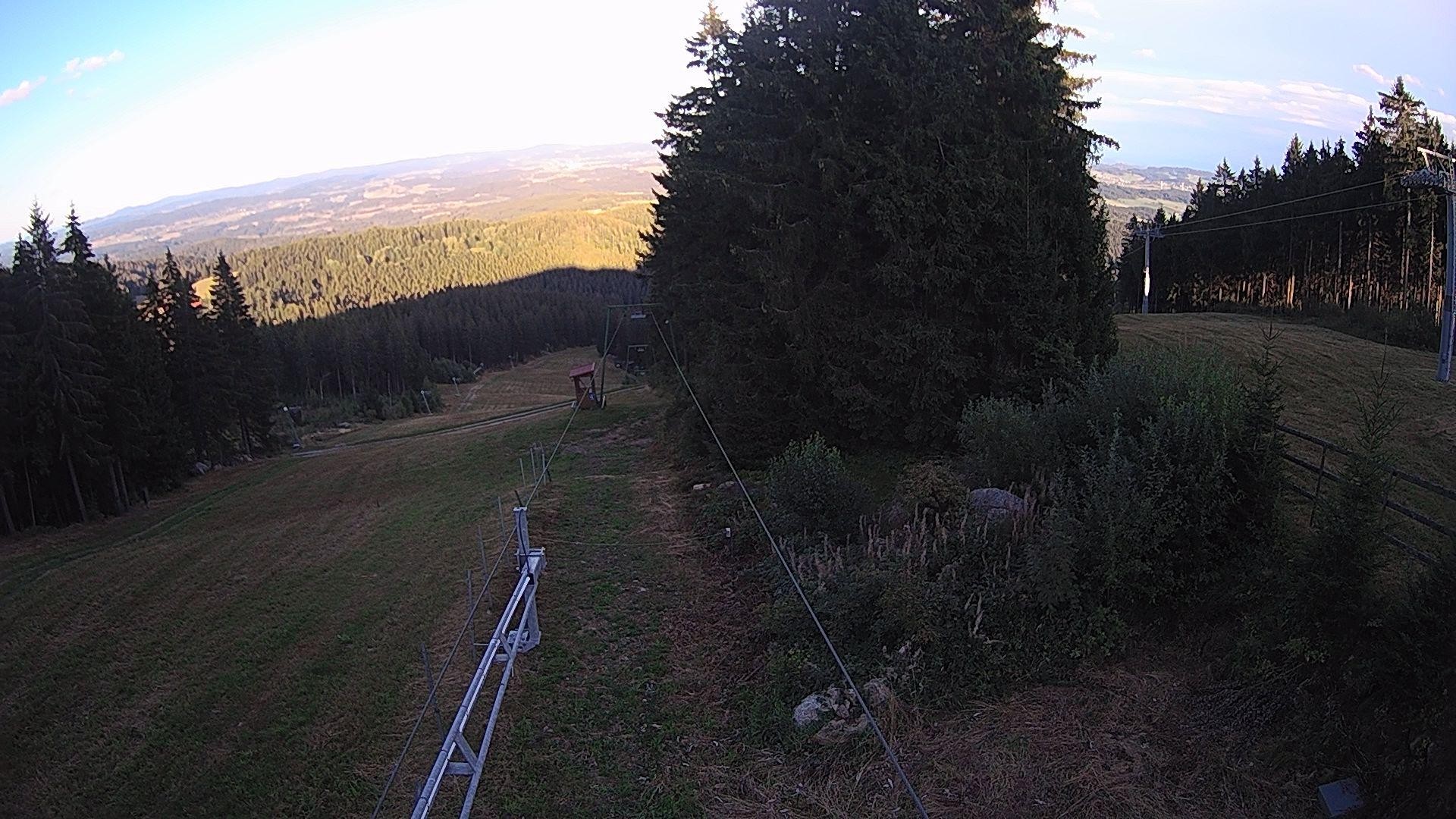 Archiv Foto Webcam Bergstation Sternsteinlifte im Mühlviertel