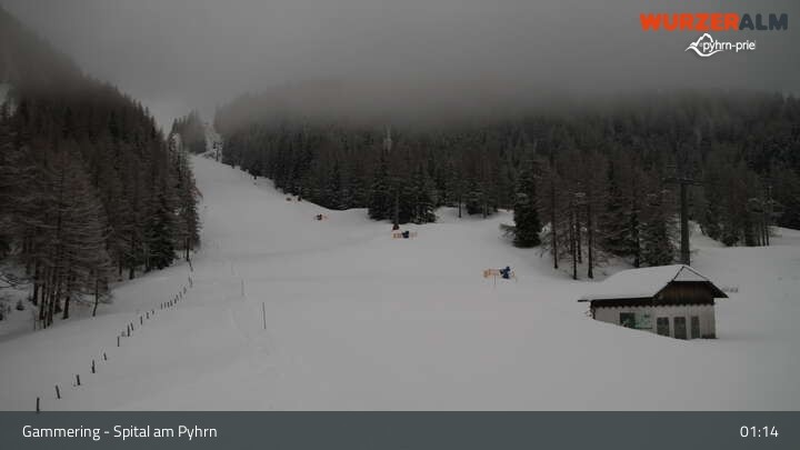 Archiv Foto Webcam Spital am Pyhrn - Gamering - Hahnlgraben