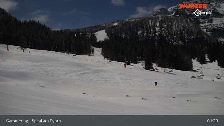 Archiv Foto Webcam Spital am Pyhrn - Gamering - Hahnlgraben