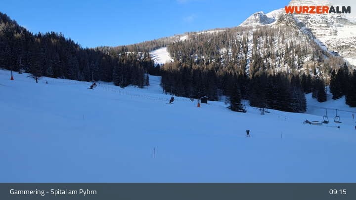 Archiv Foto Webcam Spital am Pyhrn - Gamering - Hahnlgraben