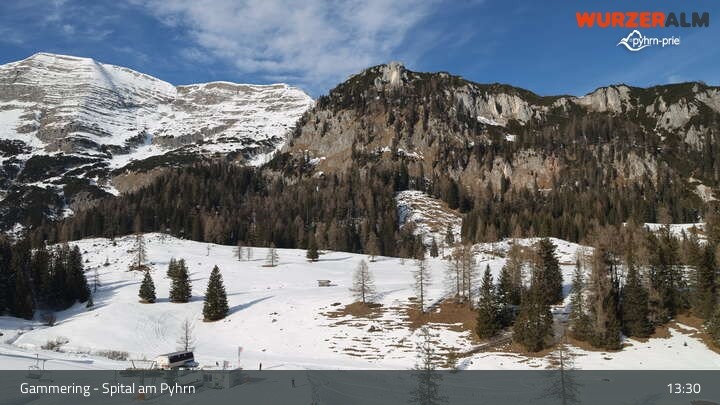 Archiv Foto Webcam Spital am Pyhrn - Gamering - Hahnlgraben