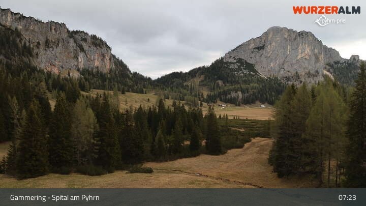 Archiv Foto Webcam Spital am Pyhrn - Gamering - Hahnlgraben