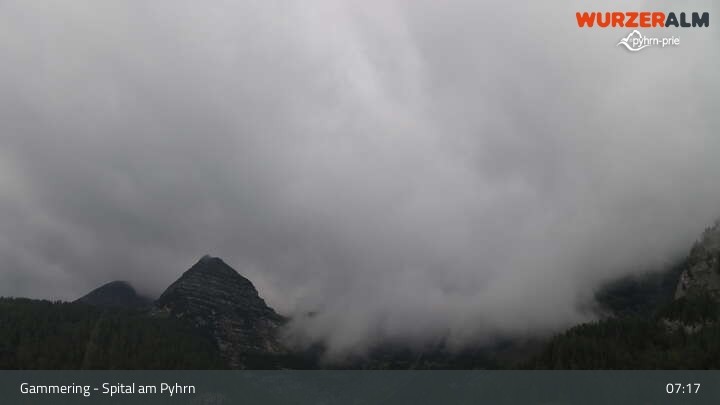 Archiv Foto Webcam Spital am Pyhrn - Gamering - Hahnlgraben