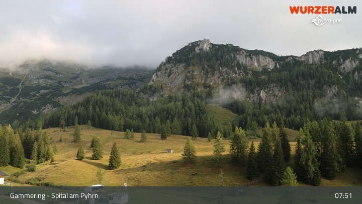 Archiv Foto Webcam Spital am Pyhrn - Gamering - Hahnlgraben