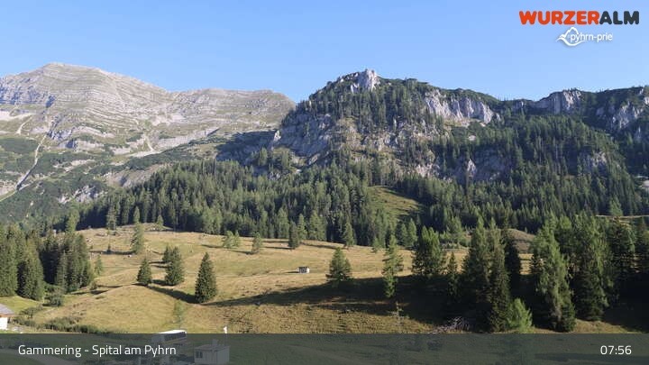 Archiv Foto Webcam Spital am Pyhrn - Gamering - Hahnlgraben