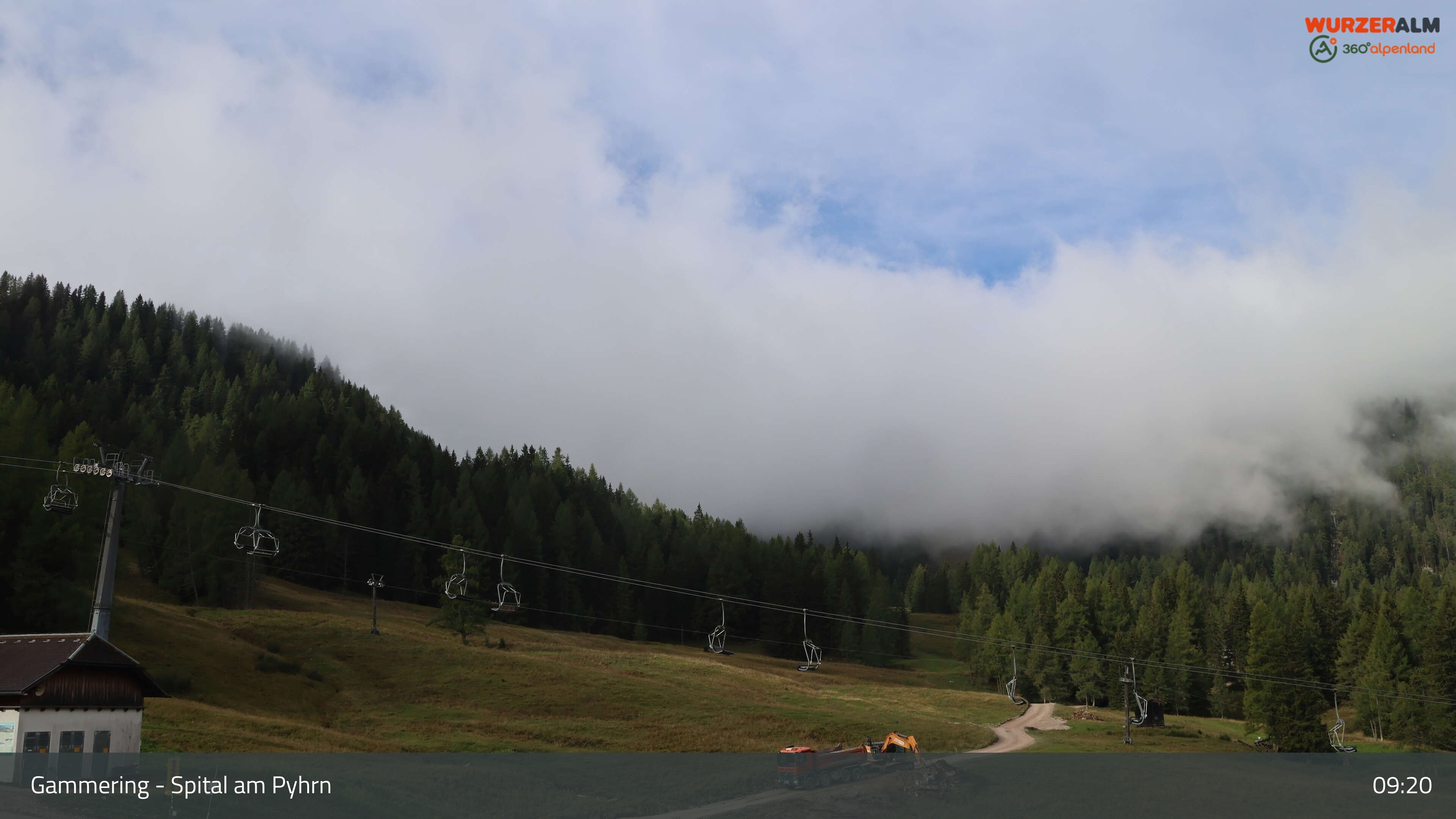 Archiv Foto Webcam Spital am Pyhrn - Gamering - Hahnlgraben