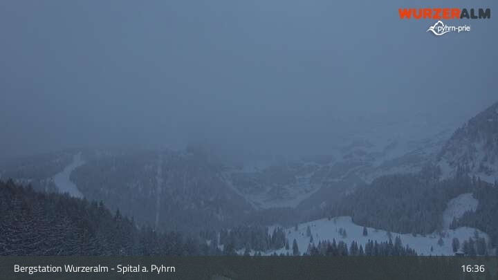 Archiv Foto Webcam Spital am Pyhrn - Wurzeralm Bärenhütte