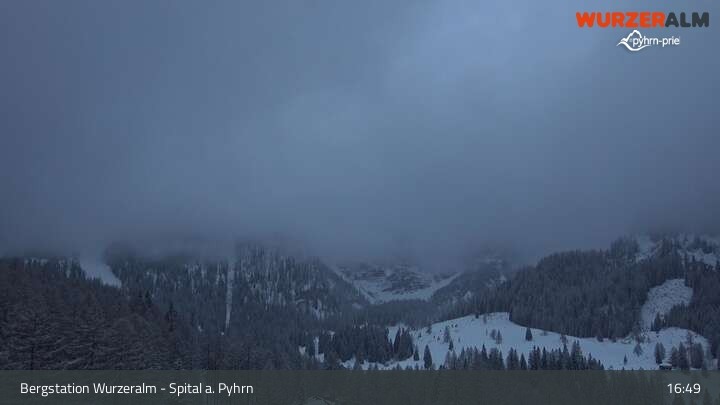 Archiv Foto Webcam Spital am Pyhrn - Wurzeralm Bärenhütte