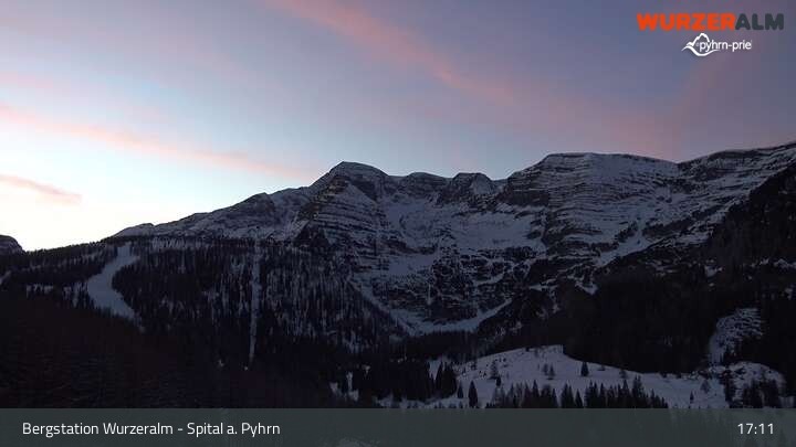 Archiv Foto Webcam Spital am Pyhrn - Wurzeralm Bärenhütte
