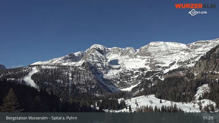 Archiv Foto Webcam Spital am Pyhrn - Wurzeralm Bärenhütte