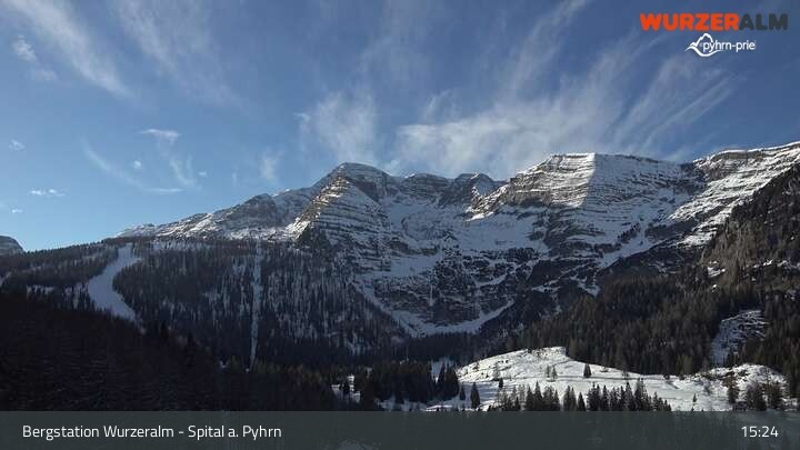Archiv Foto Webcam Spital am Pyhrn - Wurzeralm Bärenhütte
