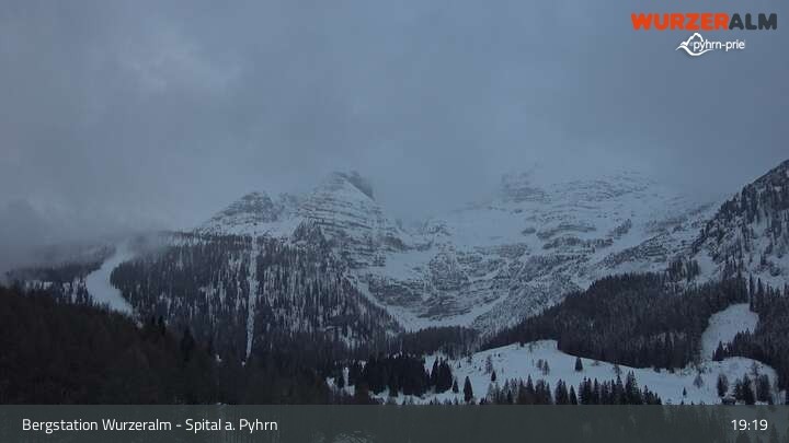 Archiv Foto Webcam Spital am Pyhrn - Wurzeralm Bärenhütte
