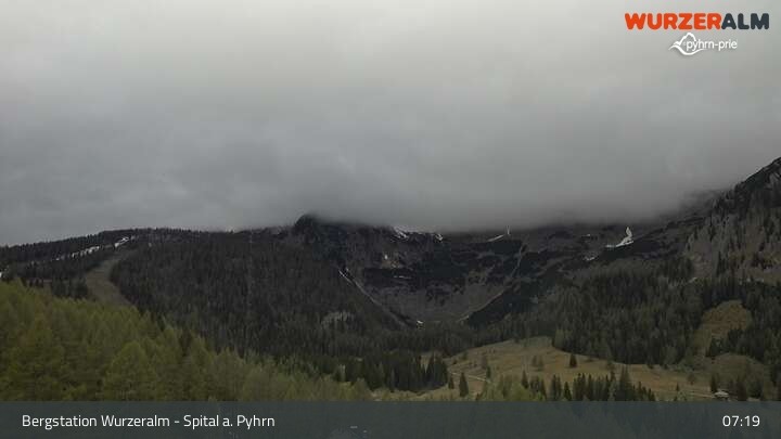 Archiv Foto Webcam Spital am Pyhrn - Wurzeralm Bärenhütte