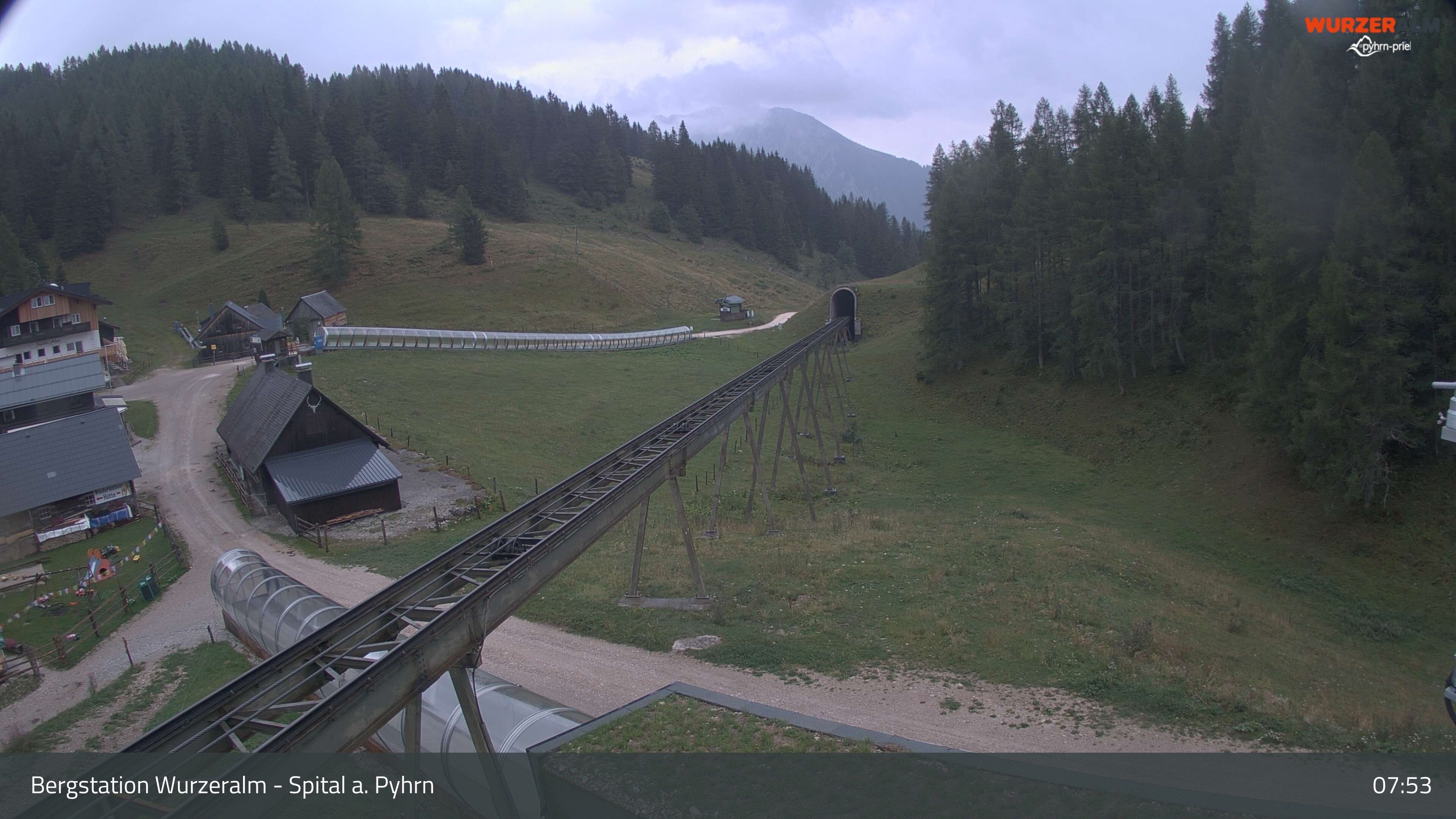 Archiv Foto Webcam Spital am Pyhrn - Bergstation Wurzeralm