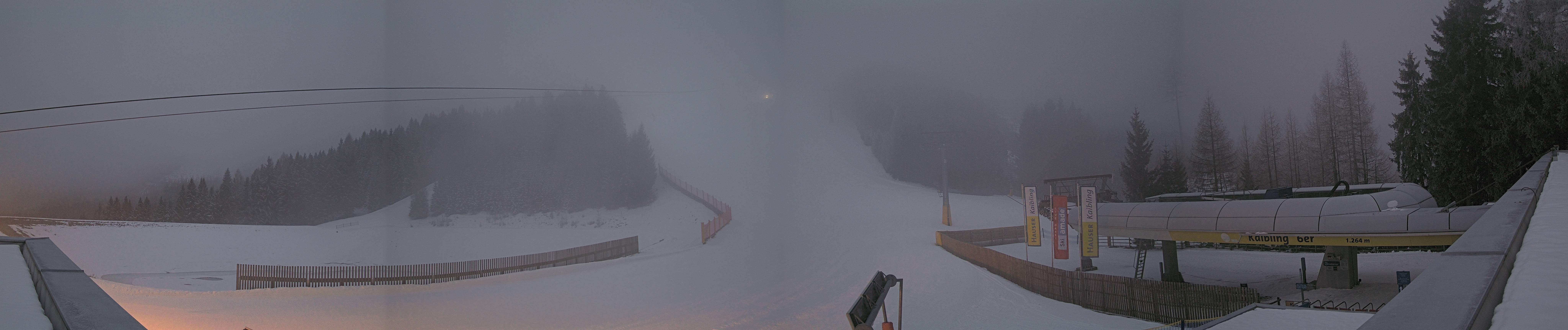 Archiv Foto Webcam Hauser Kaibling: Talstation Kaibling 6er