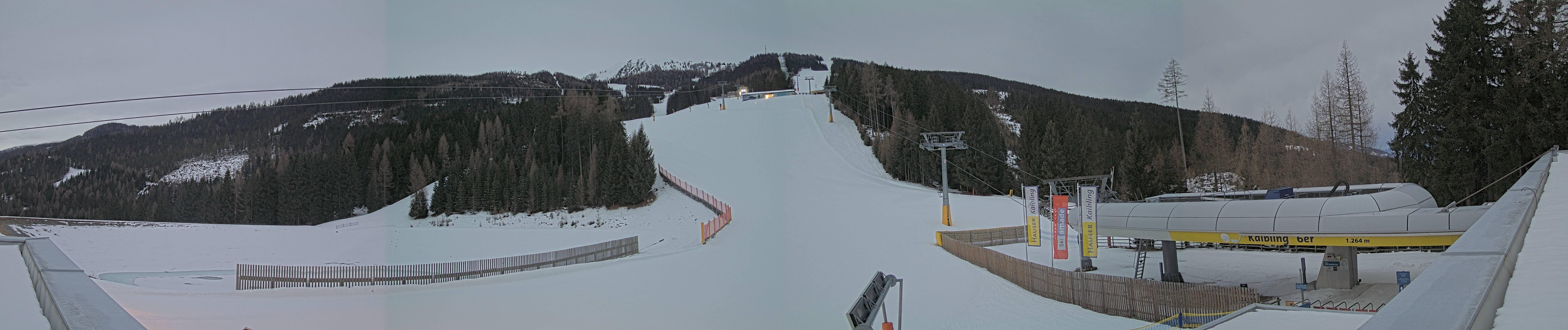 Archiv Foto Webcam Hauser Kaibling: Talstation Kaibling 6er