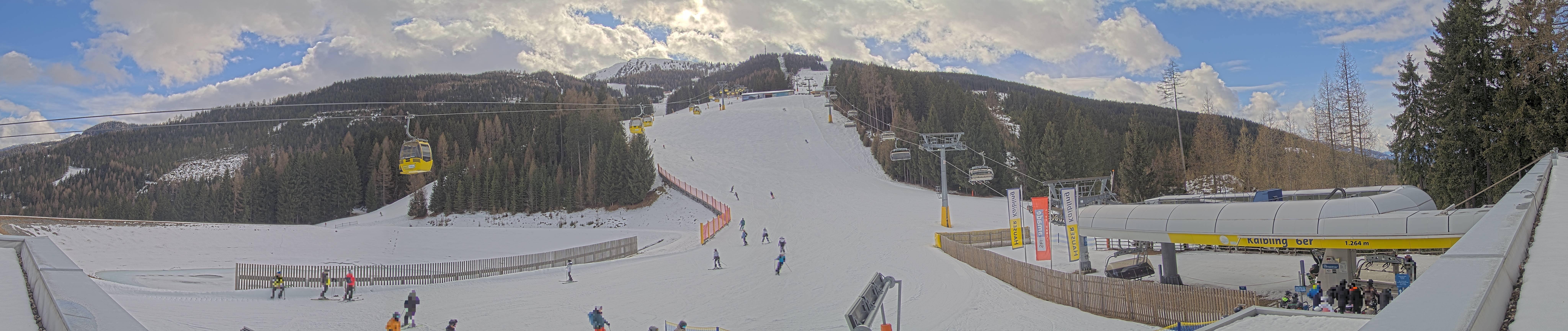 Archiv Foto Webcam Hauser Kaibling: Talstation Kaibling 6er