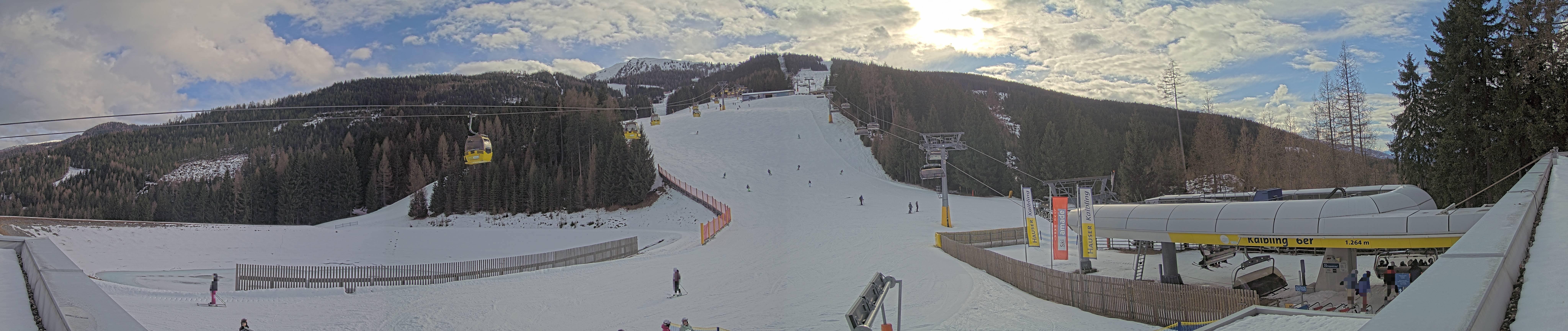 Archiv Foto Webcam Hauser Kaibling: Talstation Kaibling 6er