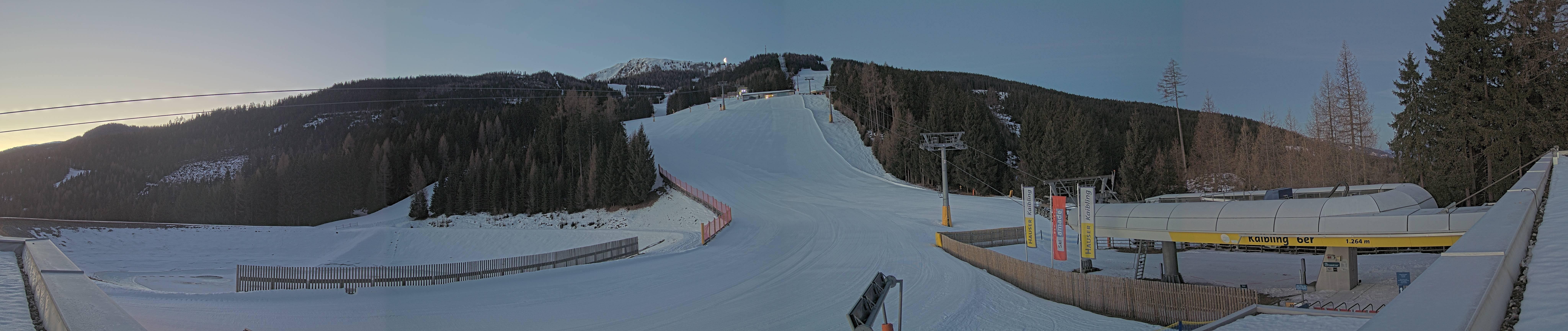 Archiv Foto Webcam Hauser Kaibling: Talstation Kaibling 6er