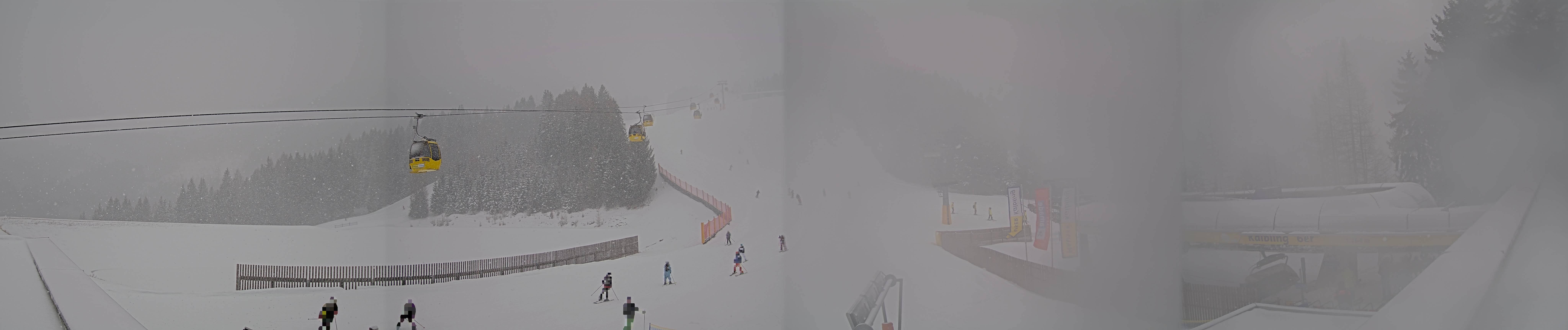 Archiv Foto Webcam Hauser Kaibling: Talstation Kaibling 6er