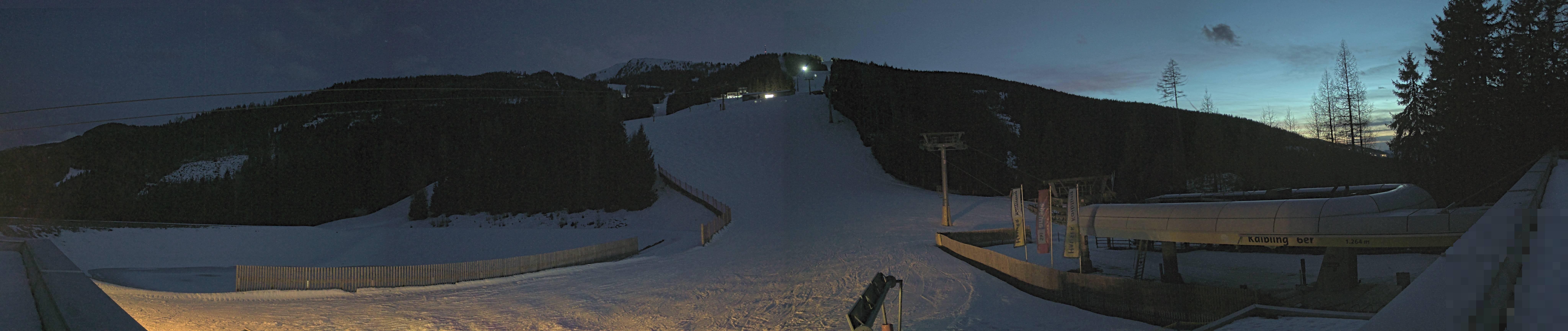 Archiv Foto Webcam Hauser Kaibling: Talstation Kaibling 6er