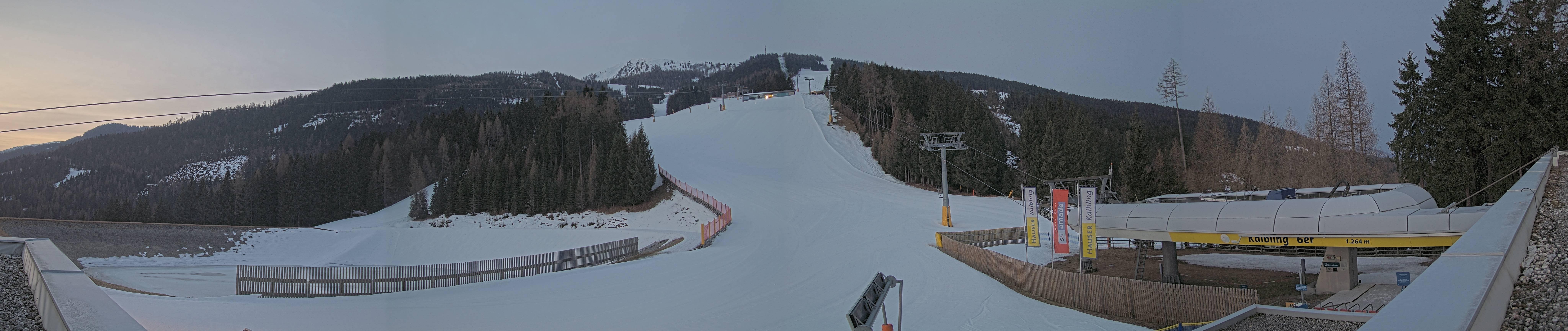 Archiv Foto Webcam Hauser Kaibling: Talstation Kaibling 6er