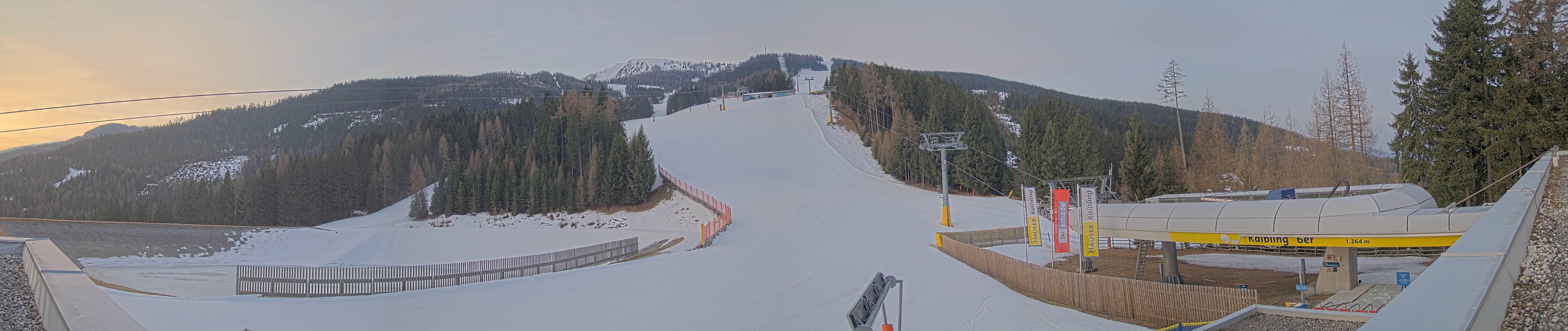 Archiv Foto Webcam Hauser Kaibling: Talstation Kaibling 6er