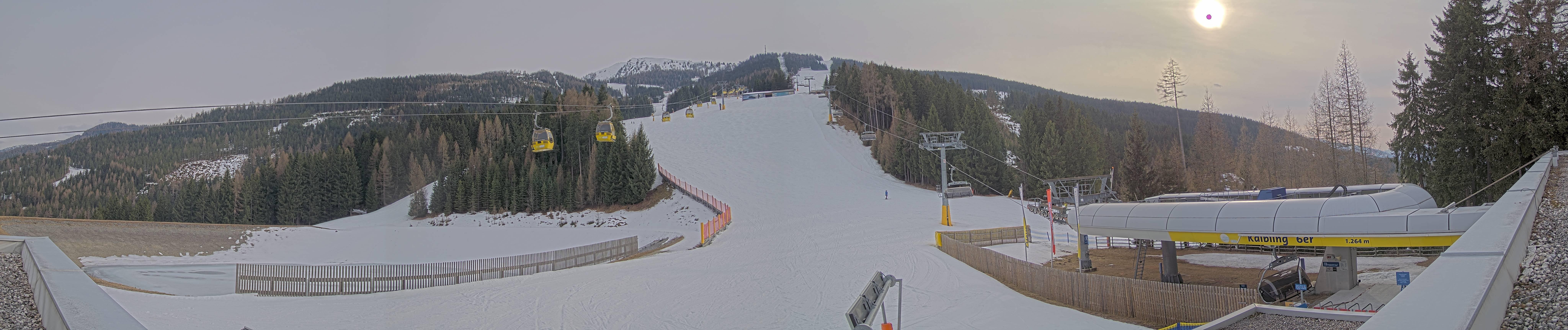 Archiv Foto Webcam Hauser Kaibling: Talstation Kaibling 6er