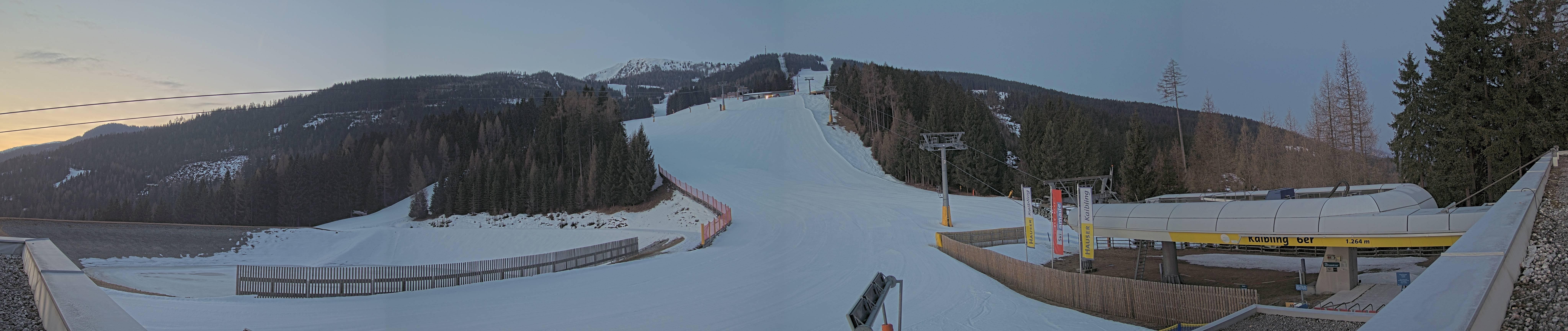 Archiv Foto Webcam Hauser Kaibling: Talstation Kaibling 6er