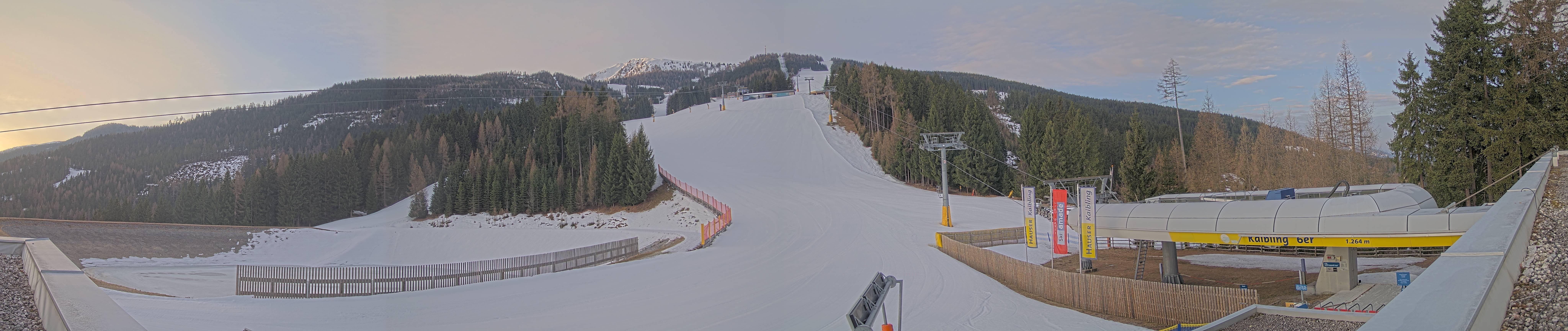 Archiv Foto Webcam Hauser Kaibling: Talstation Kaibling 6er
