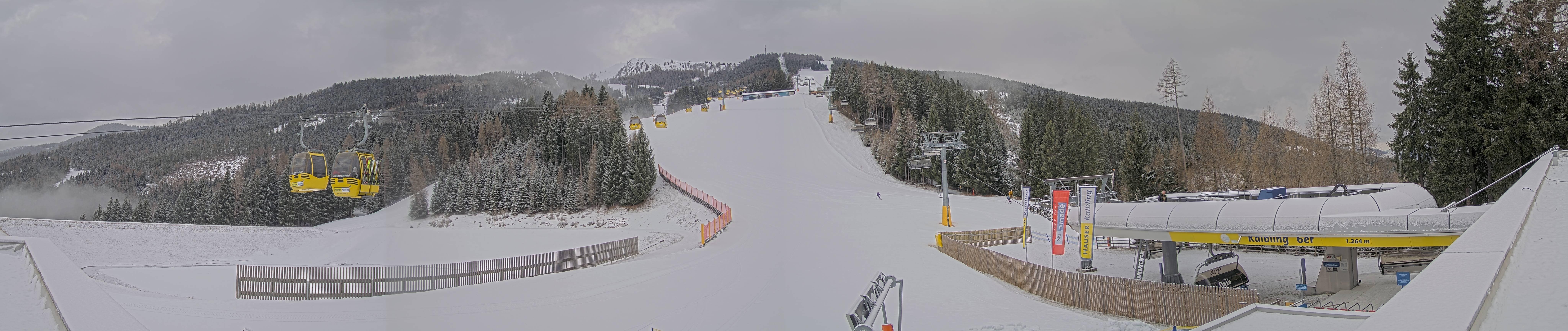 Archiv Foto Webcam Hauser Kaibling: Talstation Kaibling 6er