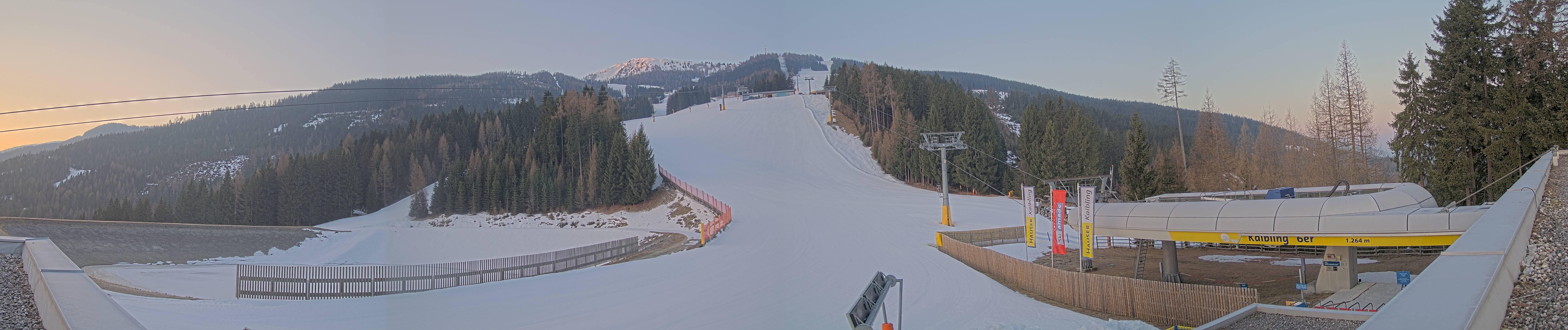 Archiv Foto Webcam Hauser Kaibling: Talstation Kaibling 6er